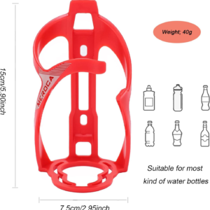 Cycles Bike Water Bottle Cage,Durable Ultralight Plastic Water Drink Holder Rack