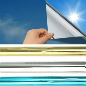 Ones Way Mirror Window Film Heat UV Reflective Privacy Tint Foil for Home Office