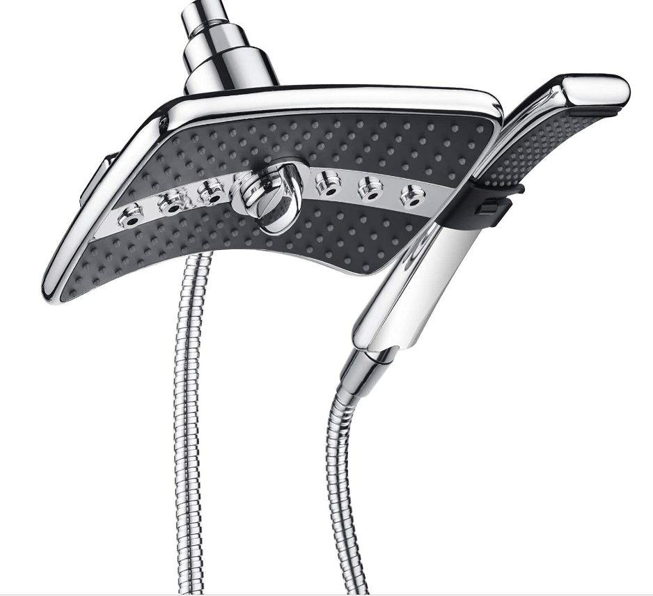 "Bright Showers" Multi Function Rain Chrome Shower Head PSS3919-01 - Image 3