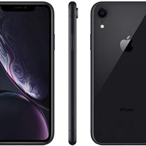 Apple iPhone XR， 64GB， Black - Unlocked (Renewed)