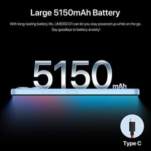 UMIDIGI Cell Phone G1， Android12 Unlocked Cell Phone， Dual Sim 4G LTE Mobile Phone， 2+32GB 256G Expandable， 6.52 HD+， 5150mAh， GSM Unlocked
