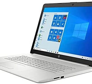 HP 17.3ft HD+ Laptop, Intel Core i5-1135G7 Processor(> i7-1065G7), 16GB RAM, 512GB PCIe SSD, Backlit Keyboard, Iris Xe Graphics, HD Audio, Webcam, Win 10, Silver, 32GB USB Card, HP, Natural Silver