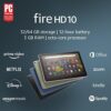 Fire HD 10 tablet， 10.1， 1080p Full HD， 32 GB， latest model (2021 release)， Denim