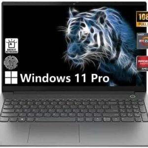 Lenovo ThinkBook G3 Business Laptop, 15.6 Full HD Display, AMD Ryzen 7 5700U (Beat i7-1260P), Windows 11 Pro, 32GB RAM, 1TB SSD, RJ-45, Backlit Keyboard, Fingerprint, Long Battery Life, Durlyfish