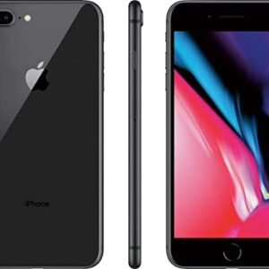 Apple iPhone 8 Plus， 256GB， Space Gray - For AT&T / T-Mobile (Renewed)