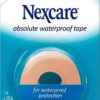 Nexcare Absolute Waterproof Tape 1 Inch X 5 Yards， 1ea (Pack of 7)