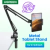 UGREEN Phone & Tablet Stand 360 Rotating Flexible Long Arms Tablet Stand Holder For 4-12.9'' Desktop Bed Lazy Metal Bracket Clamp for Samsung Oppo Vivo Xiaomi iPhone iPad Air Kindle E-Re