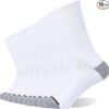 EnerWear 10P Pack Unisex Cotton Moisture Wicking Cushion Crew Socks
