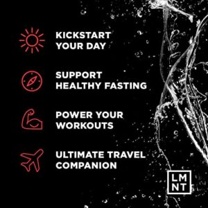LMNT Keto Electrolyte Powder Packets | Paleo Hydration Powder | No Sugar， No Artificial Ingredients | Watermelon Salt | 30 Stick Packs
