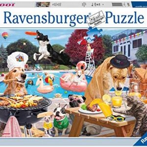 Ravensburger Dog Days of Summer 1000 Piece Jigsaw Puzzle for Adults - 16810 - Every Piece is Unique, Softclick Technology Means Pieces Fit Together Perfectly