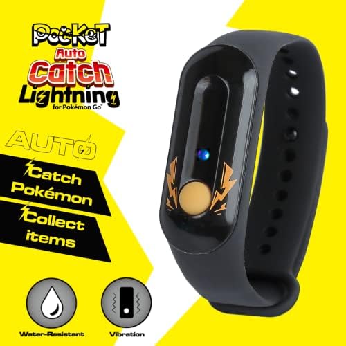 Brook Pocket Auto Catch Lightning - Simple and Easy to Use by Lightning LED lights, Auto Spin and Catching pocket monsters, Collecting Items, Wristband Bracelet Accessory - Image 2
