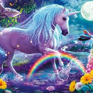 Ravensburger Glitter Unicorn 100 Piece Jigsaw Puzzle for Kids - 12980 - Every Piece is Unique, Pieces Fit Together Perfectly