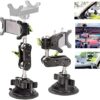 Universal Ball Head Arm for Phone Suction Cup Phone Holder 360° Rotating Car Phone Holder Mount for Car Dashboard Windshield Vehicle Sunroof Compatible with iPhone & Samsung and Other Mobile Phone