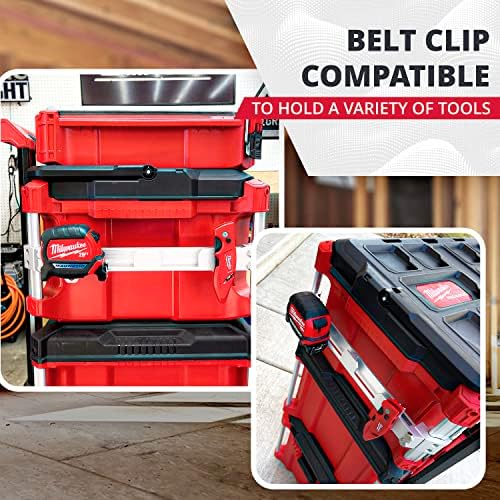 Alpha Engineered Tool Rail Mount Compatible with Milwaukee Packout - Image 5