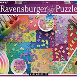 Ravensburger Karen Puzzles Collection: Puzzles on Puzzles 3000 Piece Jigsaw Puzzle for Adults - 17471