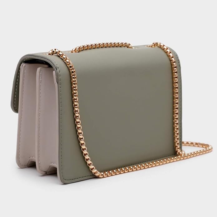 Color-Block Crossbody Bags for Women Leather Cross Body Purses Cute Designer Handbags Shoulder Bag Medium Size - Image 3