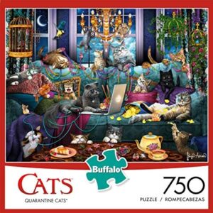 Buffalo Games - Quarantine Cats - 750 Piece Jigsaw Puzzle