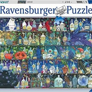 Ravensburger 16010 Poisons and Potions 2000 Piece Piece Jigsaw Puzzle for Adults – Every Piece is Unique, Softclick Technology Means Pieces Fit Together Perfectly