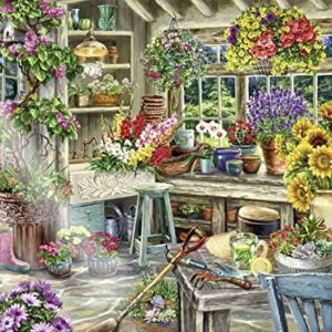 Ravensburger 13996 Gardener’s Paradise 2000 Piece Puzzle for Adults - Every Piece is Unique, Softclick Technology Means Pieces Fit Together Perfectly