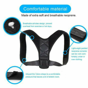 Adjustable Posture Corrector Back Shoulder Lumbar Belt Spine Support Men Women