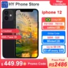Apple iPhone 12 64GB/128GB ROM Unlocked Smartphone Face ID 6.1" OLED Screen A14 Bionic chip 12MP Camera 12 Cell