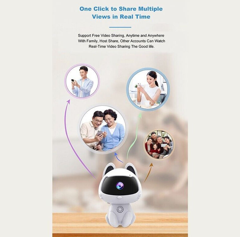 Have one to sell? Sell now Wireless Security Camera System Home Baby Monitor Wifi Night Vision Cam 1080P HD - Image 5