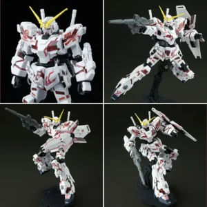 Bandai Original Model Kit GUNDAM HG Nike SB Banshee 1/144 Anime Action Figure Assembly Model Toy Collectible Model Gifts for Boy