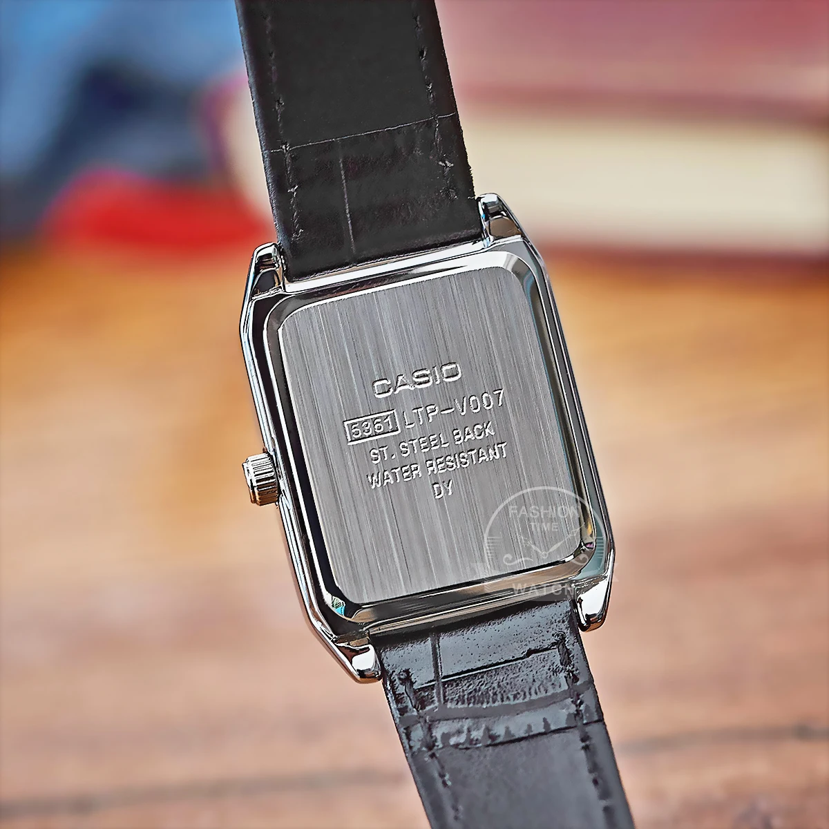Casio Watch women Luxury Brand Analog Leather Square dial Women's Wrist Watch Female Quartz Clock Relogio Mulher LTP-V007 - Image 5
