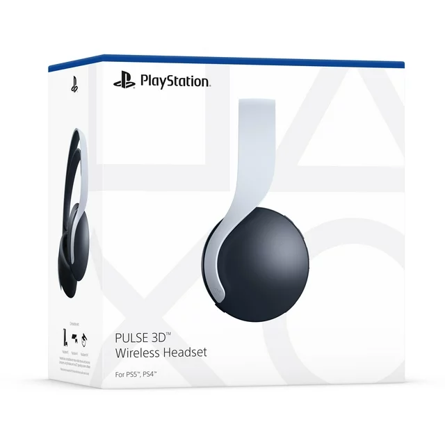 Sony PULSE 3D Wireless Headset for PlayStation 5, White - Image 3