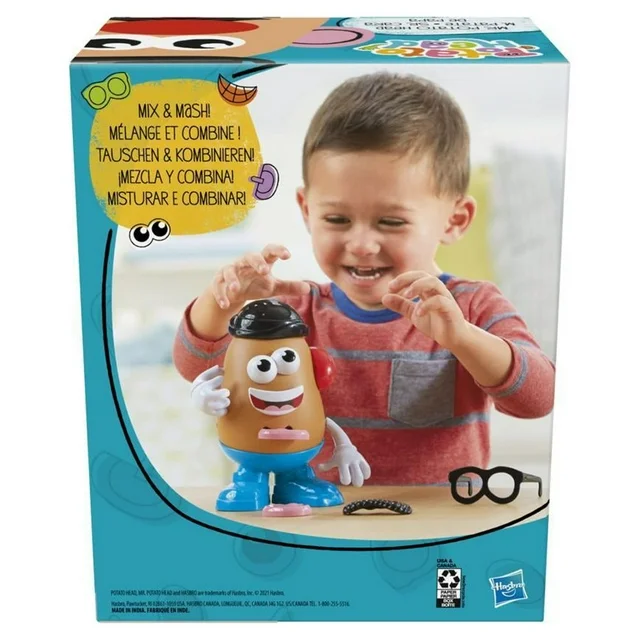 Potato Head Mr. Potato Head Classic Toy For Kids Ages 2 and Up, Includes 13 Parts and Pieces to Create Funny Faces - Image 3