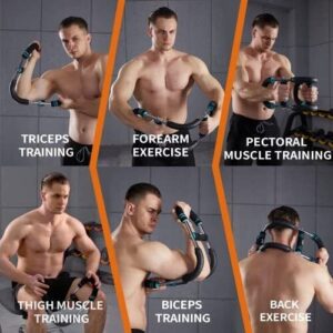 Ultimate Twister Arm Exerciser.Adjustable Chest ExpanderHome Workout Equipment