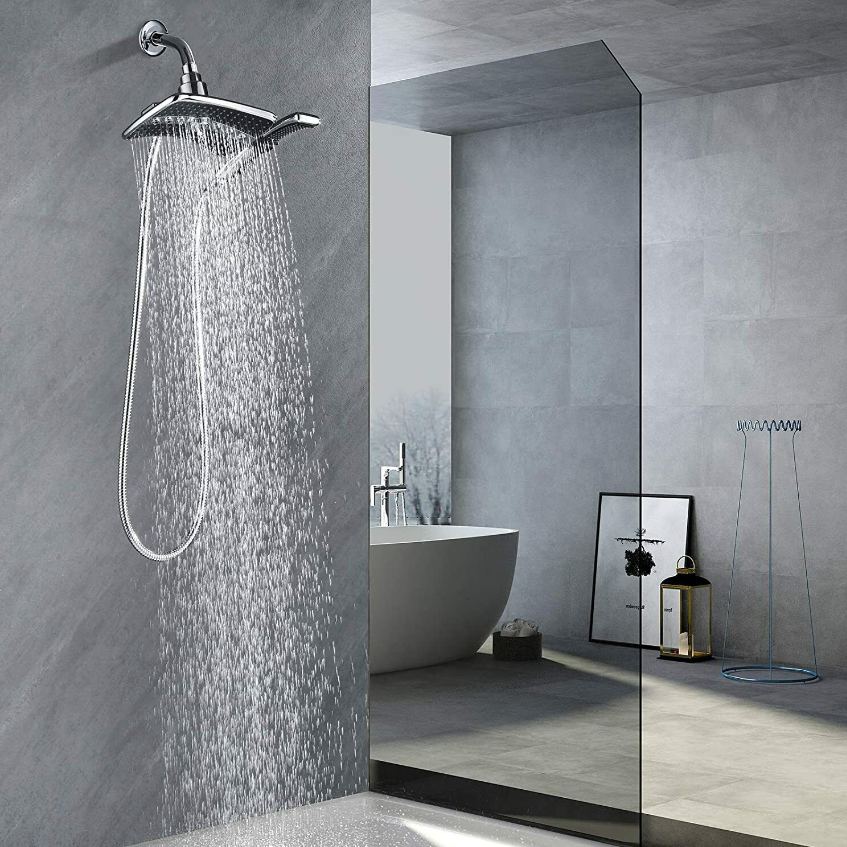 "Bright Showers" Multi Function Rain Chrome Shower Head PSS3919-01 - Image 2