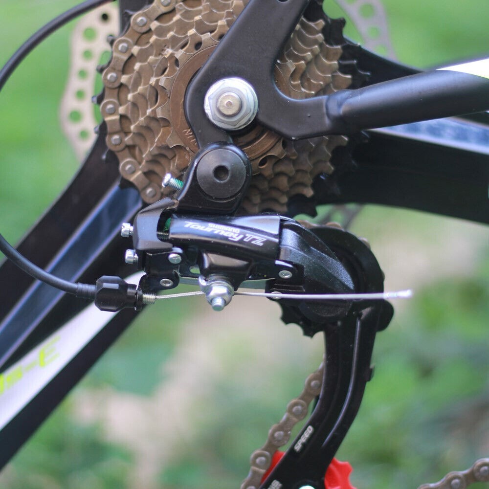 27.5" Mountain Bike Shimano 21Speed Mens Bikes Adult Bicycle Yellow - Image 4