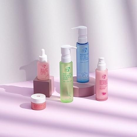 W7 Self-Care Skincare Set - 5 Step Daily Routine - Moisturizer, Serum, Toner, Cleanser & Lip Mask - Full Size Skin Care Kit for Natural, Beautiful Skin Visit the W7 Store - Image 3