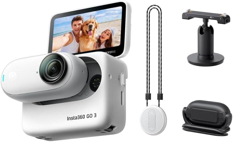Insta360 GO 3 (64GB) – Small & Lightweight Action Camera, Portable and Versatile, Hands-Free POV, Mount Anywhere, Stabilization, Multifunctional Action Pod, Waterproof, for Travel, Sports, Vlog - Image 2