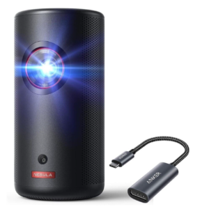 NEBULA Anker Capsule 3 Smart Laser Projector 1080P Portable for Home/Outdoor