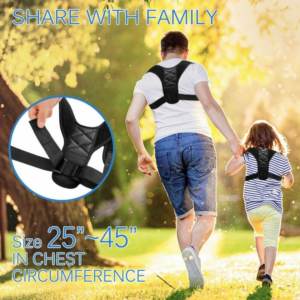 Adjustable Posture Corrector Back Shoulder Lumbar Belt Spine Support Men Women