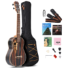 Batking 30inch Baritone Ukuleles Blackwood Ukulele Electric Acoustic ElectricUke