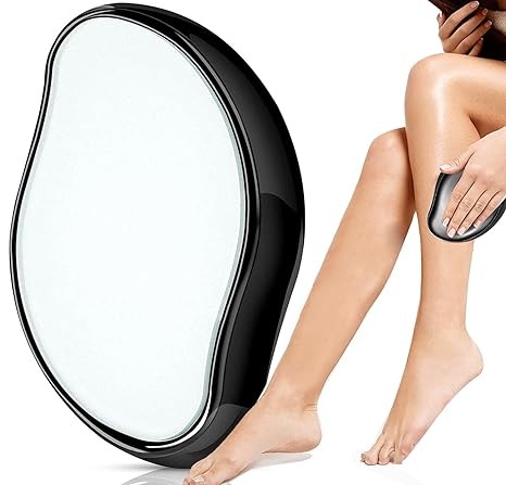 Crystal Hair Eraser for Women and Men, Magic Hair Eraser Crystal Hair Remover, Painless Exfoliation Hair Removal Tool for Arms Legs Back - Fast & Easy, Reusable & Washable, Portable Epilator - Image 2