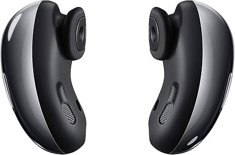 SAMSUNG Galaxy Buds Live True Wireless Earbuds US Version Active Noise Cancelling Wireless Charging Case Included, Mystic Black - Image 3