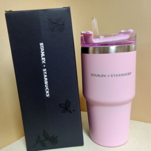 2023 Starbucks Stanley Stainless Steel Vacuum Car Hold Straw Cup Tumbler 591ml