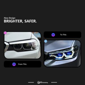Car Lights for BMW G30 Laser Headlight Projector Lens F90 Signal Head Lamp 525i 530i 535i 540i 550i LED Drl Automotive Accessory