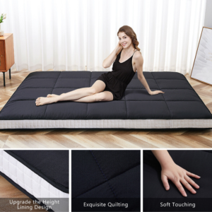 MOPHOTO Japanese Floor Mattress Folding Camping Mattress Kid Sleeping Pad 80x39