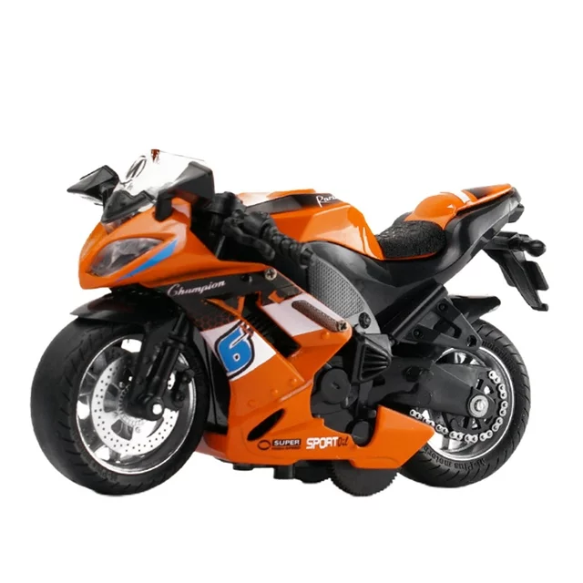 Cheers US Compatible for 1:14 Motorcycle Model, DieCast Model Motorcycle, Suspension and Free Roller, Toy Car, Motorcycle Collection, Gift - Image 5