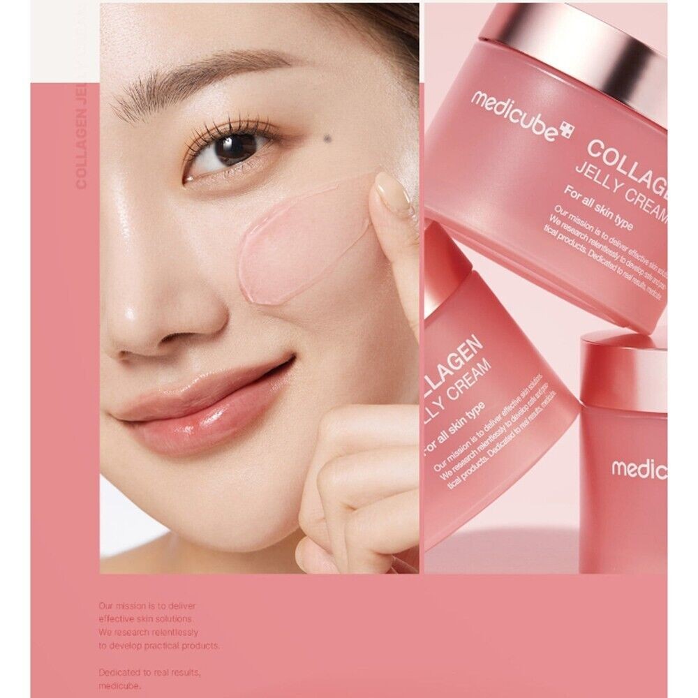 MEDICUBE Collagen Jelly Cream 110ml Glowing Nourishing K-Beauty - Image 3