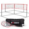 Badminton Set Indoor and Outdoor Play Durable 4-Way Badminton Net Set