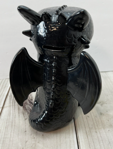 How to Train Your Dragon Toothless Ceramic Coin Bank 8”T Dream Works FAB - Image 5