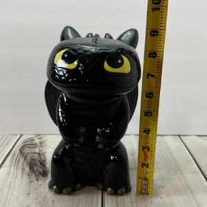 How to Train Your Dragon Toothless Ceramic Coin Bank 8”T Dream Works FAB