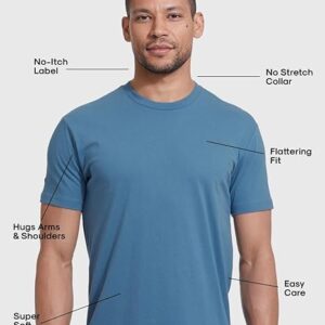True Classic Tees | Essentials 9-Shirt Pack | Premium Fitted Men's T-Shirts | Crew Neck