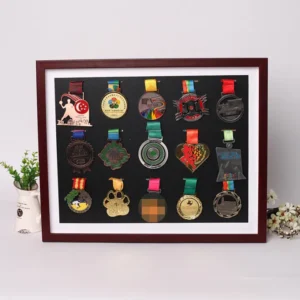 Medal Frame Marathon Medal Storage Display Frame Wall-Mounted Medal Award Flower Balance Car Display Gold Medal Frame Table